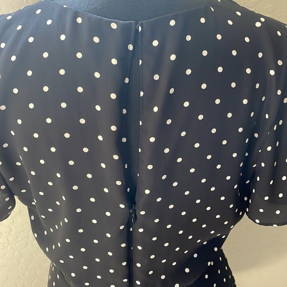 Polka dot mini dress - Picture 4 of 5